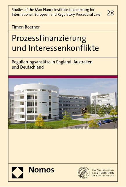 Prozessfinanzierung und Interessenkonflikte - Timon Boerner