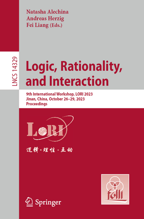 Logic, Rationality, and Interaction - 