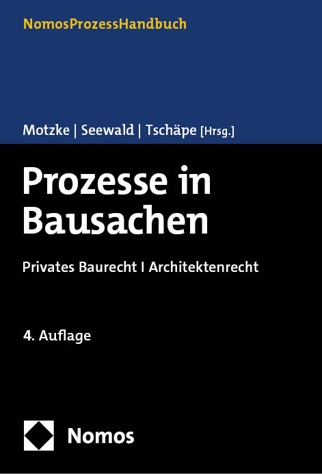 Prozesse in Bausachen - 