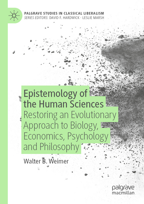 Epistemology of the Human Sciences - Walter B. Weimer