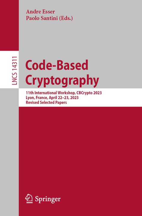 Code-Based Cryptography - 