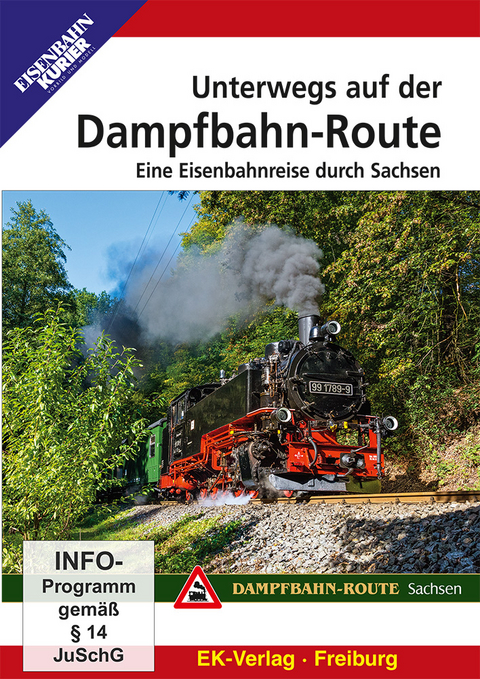 Unterwegs auf der Dampfbahn-Route