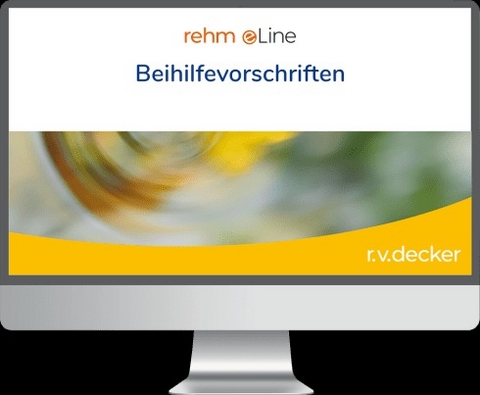 Beihilfevorschriften online - Gerd Blanc, Ulrich Hämmerle