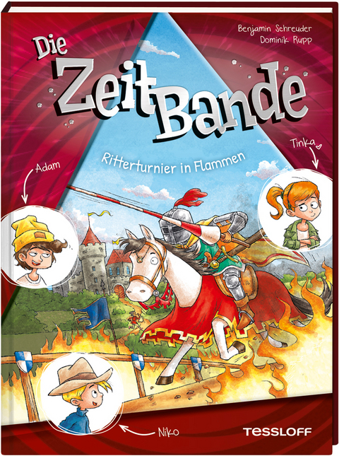 Die ZeitBande. Band 2. Ritterturnier in Flammen - Benjamin Schreuder