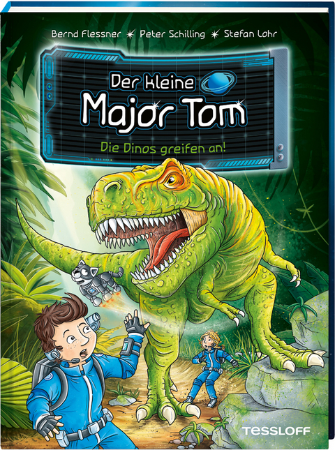 Der kleine Major Tom. Band 19. Die Dinos greifen an! - Bernd Flessner, Peter Schilling