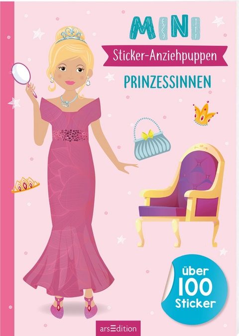 Mini-Sticker-Anziehpuppen – Prinzessinnen