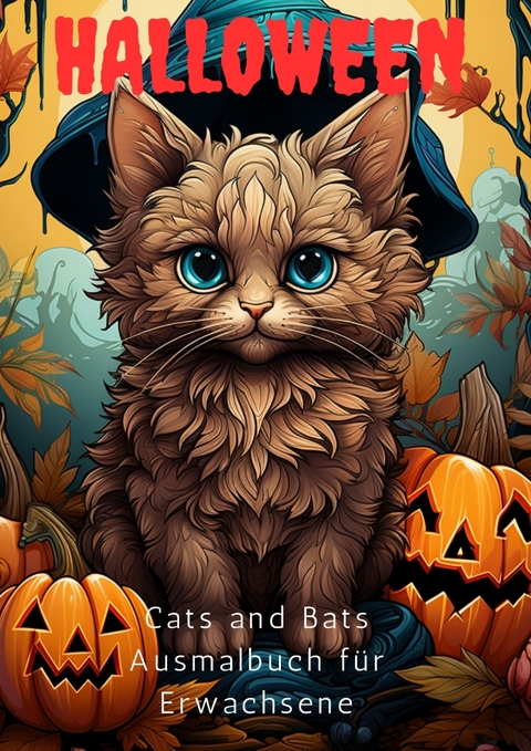 Halloween - Cats and Bats - Diana Kluge