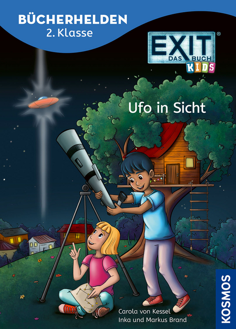 EXIT® - Das Buch, Bücherhelden 2. Klasse, Ufo in Sicht - Carola von Kessel, Inka Brand, Brand Markus