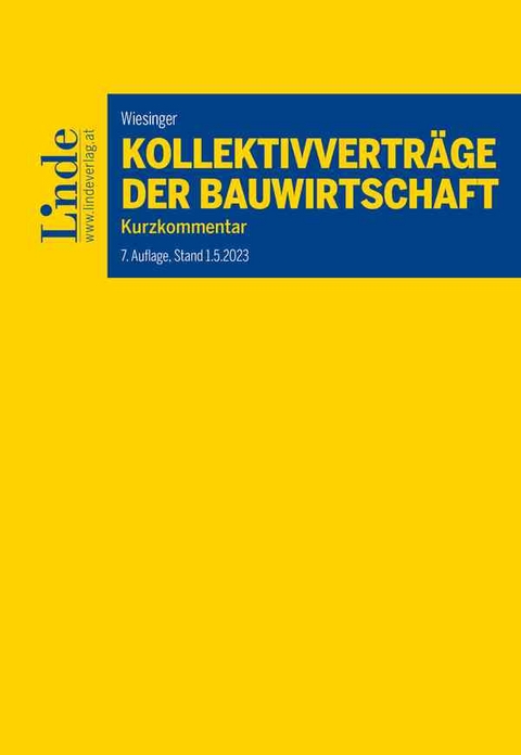 Kollektivverträge der Bauwirtschaft - Christoph Wiesinger