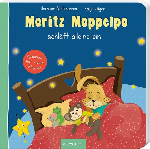 Moritz Moppelpo schläft alleine ein - Hermien Stellmacher