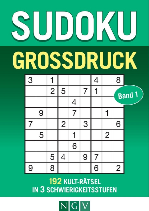 Sudoku Großdruck - Band 1