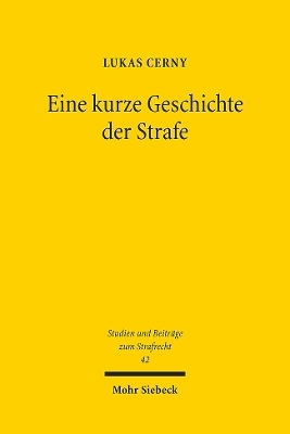 Eine kurze Geschichte der Strafe - Lukas Cerny