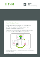 Entwicklung von Prozessen zur Kultivierung von Planctomyceten in Suspensions- und Festbett-Systemen anhand von Planctopirus limnophila als Modellorganismus für schwerkultivierbare Mikroorganismen - Oscar Claudius Kruppa
