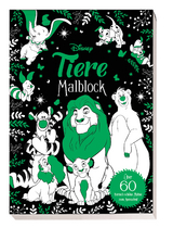 Disney Tiere: Malblock: über 60 tierisch-schöne Motive zum Ausmalen! -  Panini