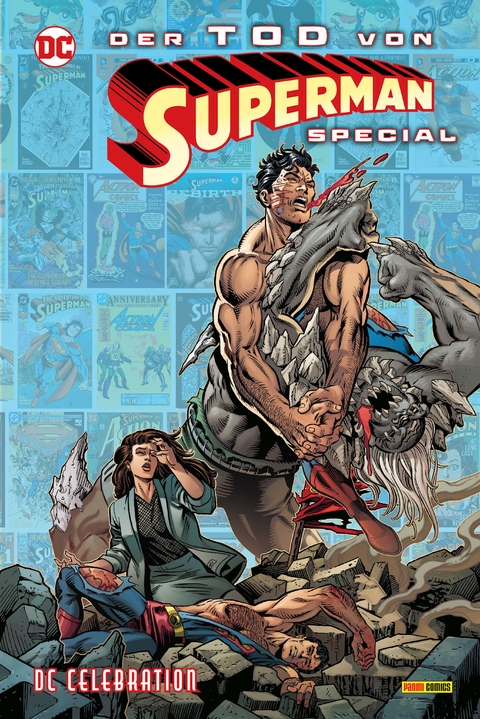 DC Celebration: Der Tod von Superman - Special - Jerry Ordway, Dan Jurgens, Tom Grummett, Roger Stern, Butch Guice, Louise Simonson, Jon Bogdanove