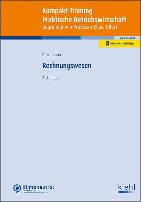 Kompakt-Training Rechnungswesen - Bernd Britzelmaier