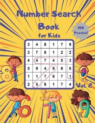 Number Search Book for Kids -  Small Digit Publishing