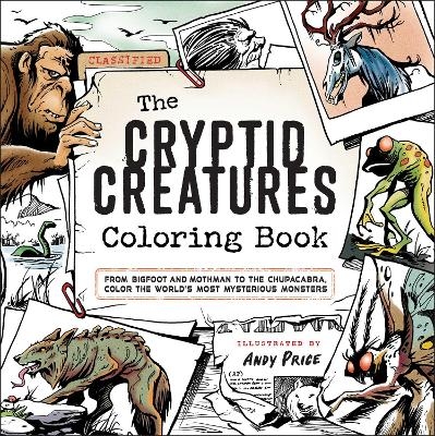 The Cryptid Creatures Coloring Book