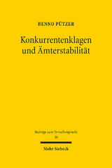 Konkurrentenklagen und Ämterstabilität - Benno Pützer