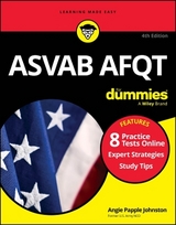 ASVAB AFQT For Dummies - Papple Johnston, Angie