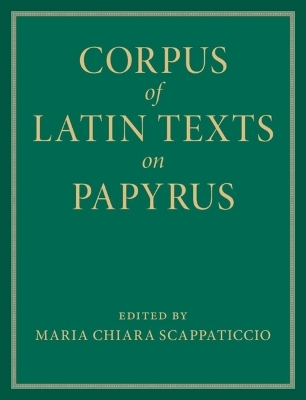 Corpus of Latin Texts on Papyrus 6 Volume Hardback Set