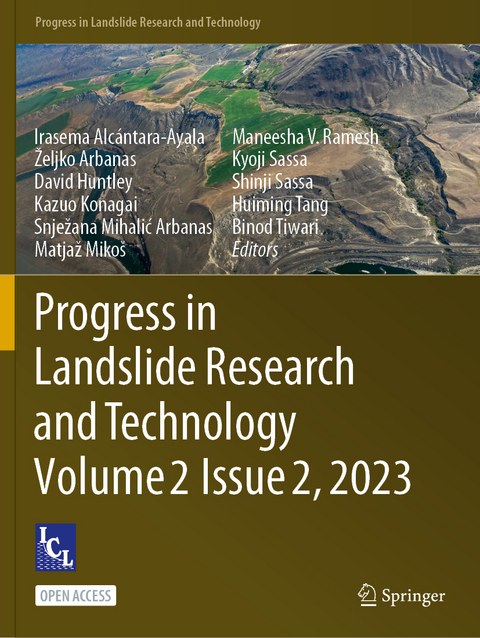 Progress in Landslide Research and Technology, Volume 2 Issue 2, 2023 - 