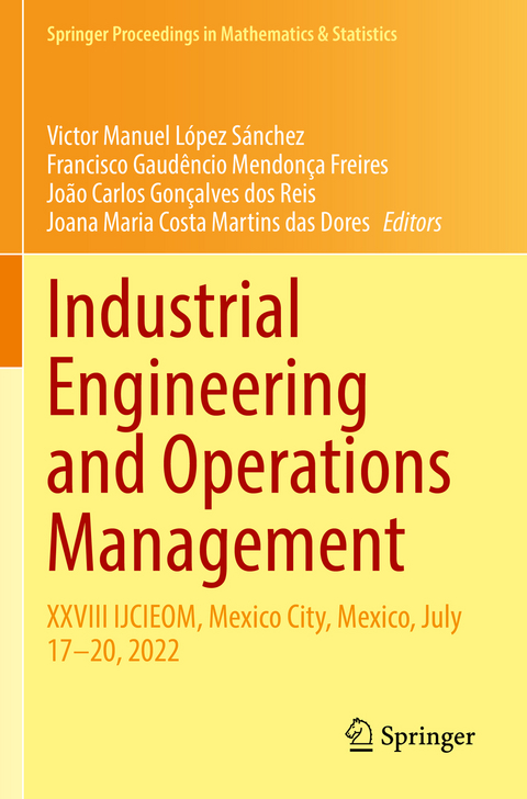 Industrial Engineering and Operations Management - 