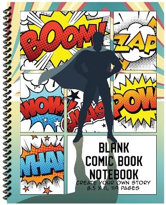 Blank Comic Book Notebook - The Whodunit Creative Design