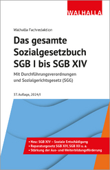 Das gesamte Sozialgesetzbuch SGB I bis SGB XIV - Walhalla Fachredaktion