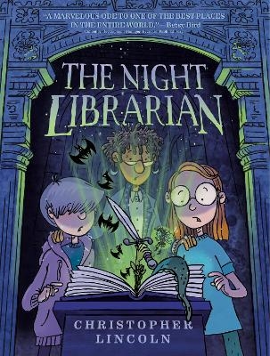 The Night Librarian: A Graphic Novel - Christopher Lincoln