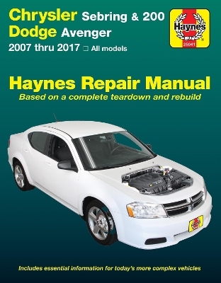 Chrysler Sebring Sedan (2007-2010) -  Haynes Publishing