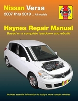 Nissan Versa for Versa (2007-2019) (USA) - Haynes Publishing