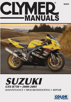 Suzuki GSX-R750 2000-05 -  CLYMER