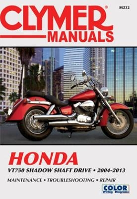 Honda VT750 Shadow Shaft Drive Motorcycle (2004-2013) Service Repair Manual -  Haynes Publishing