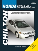 Honda Civic & CR-V ('01-'11) (Chilton) - Haynes Publishing