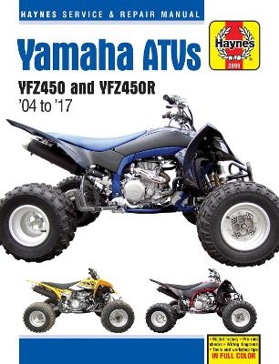 Yamaha YZF450 & YZF450R ATV Repair Manual -  Haynes Publishing