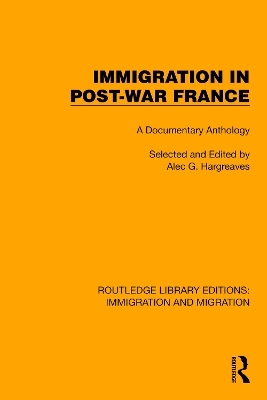 Immigration in Post-War France - 