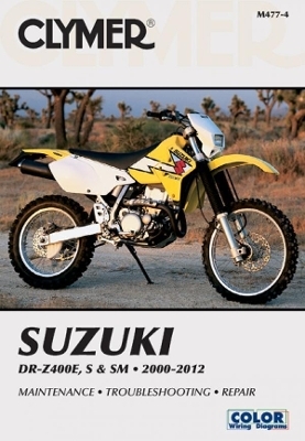 Suzuki DR-Z400E, S & SM Manual Motorcycle (2000-2012) Service Repair Manual -  Haynes Publishing