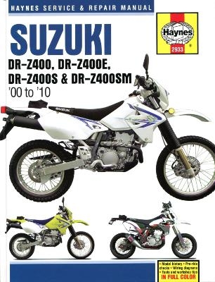 Suzuki DR-Z400, DR-Z400E, DR-Z400S & DR-Z400SM (00 to 10) -  Haynes Publishing