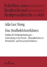 Das Strafbefehlsverfahren - Adja Lea Niang