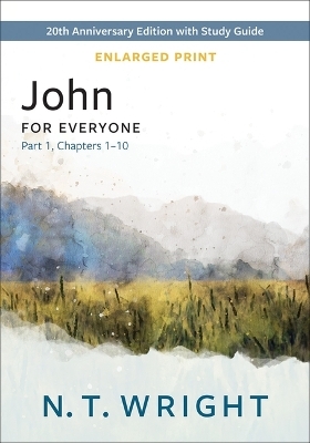 John for Everyone, Part 1, Enlarged Print - N T Wright