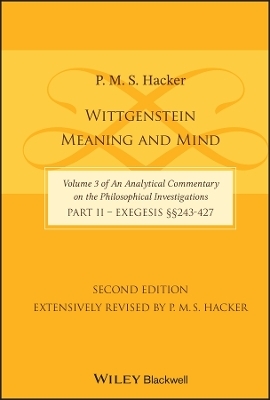 Wittgenstein - P. M. S. Hacker