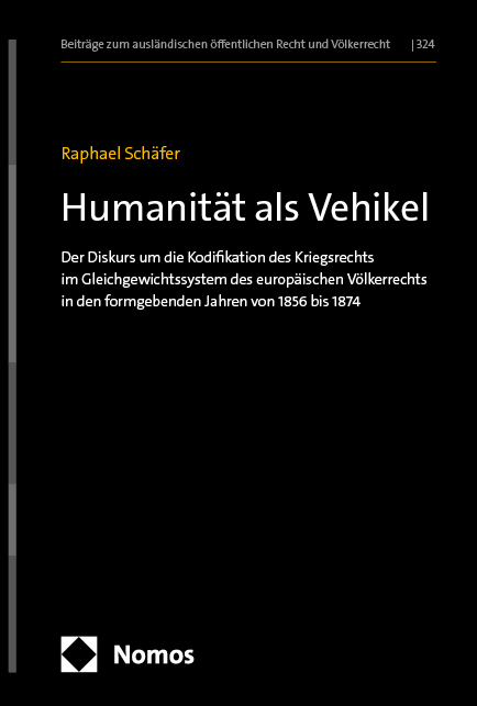 Humanität als Vehikel - Raphael Schäfer