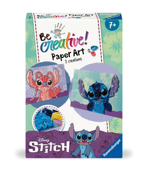 Ravensburger 23541 BeCreative Paper Art Quilling Stitch, DIY für Kinder ab 6 Jahren