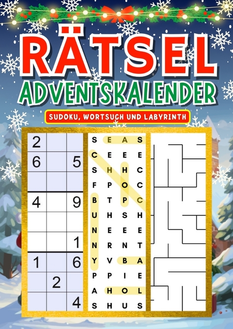 Rätsel Adventskalender 2023 - Isamrätsel Verlag