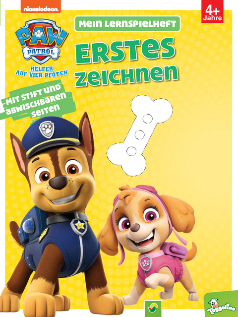 Mein Lernspielheft PAW Patrol Erstes Zeichnen