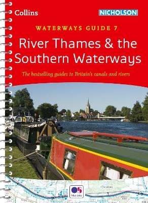 River Thames and Southern Waterways No. 7 -  Collins Maps