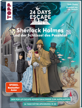 24 DAYS ESCAPE 3D Pop-Up-Adventskalender– Sherlock Holmes und der Schlüssel des Poseidon - Yoda Zhang