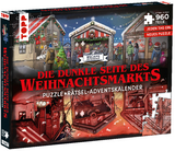 Puzzle-Rätsel-Adventskalender: Die dunkle Seite des Weihnachtsmarkts - 24 Puzzles mit insgesamt 960 Teilen - Hans Pieper