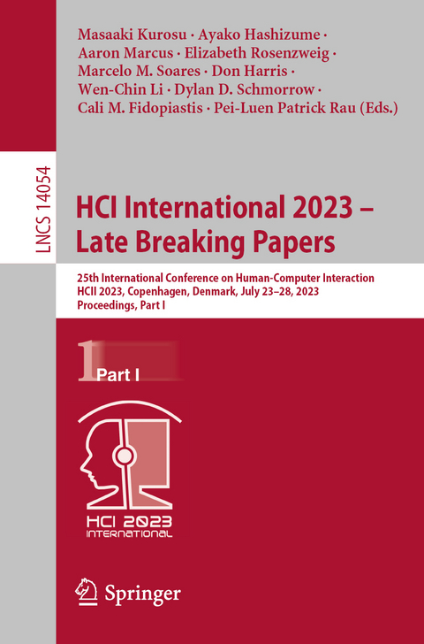 HCI International 2023 – Late Breaking Papers - 